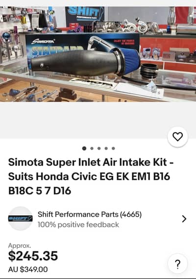 whale pens orignal air intake