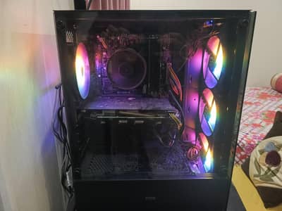 gaming Pc with rgb fans