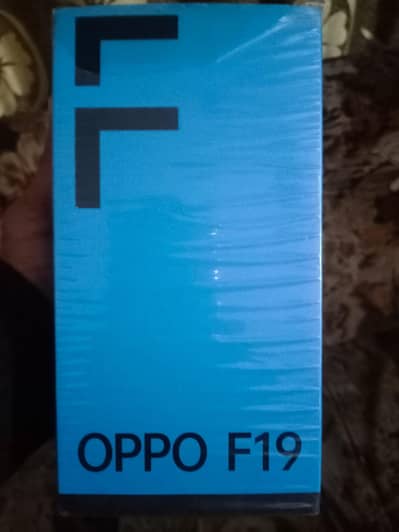 OPPO F19 Smart Phone  6/128 Dual Sim Officially Pta Approved. . .