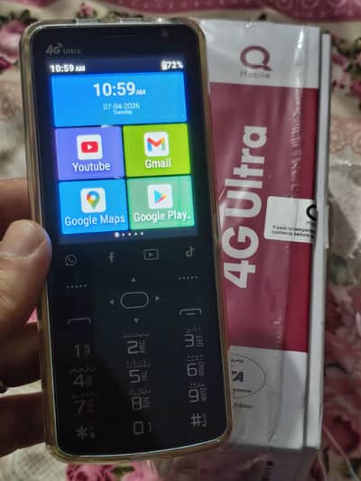 Qmobile 4g Ultra Android best for hotspot 2gb/16gb Dual sim