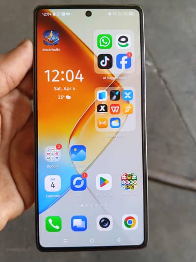 Infinix Note 40 sell condition 10 by 8 storage 8 / 256