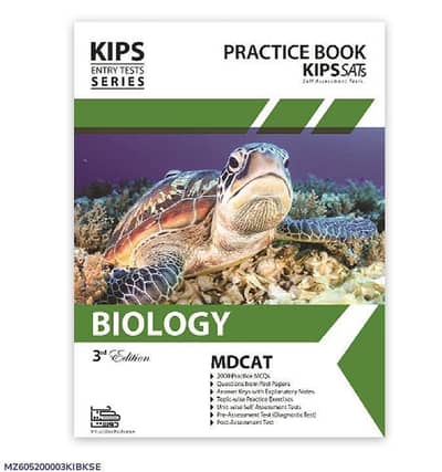 Kips Biology MDCAT Practice Book 3rd Ed 2000 MCQs