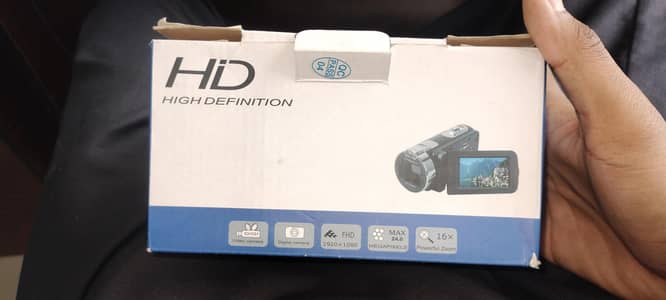 HD 24MP Video Camera 16X Zoom | Full HD Recording | LCD Flip Screen