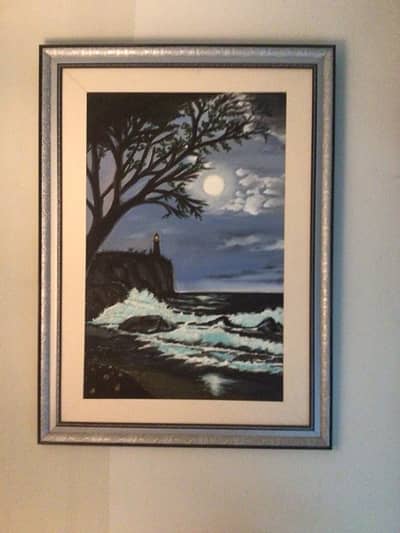 handmade oil painting