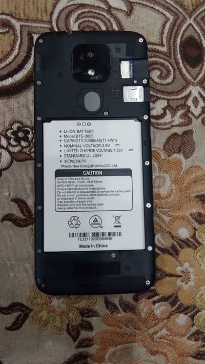 ACK 2326 3gb ram 32 gb memory  Android 12 Back fingerprint