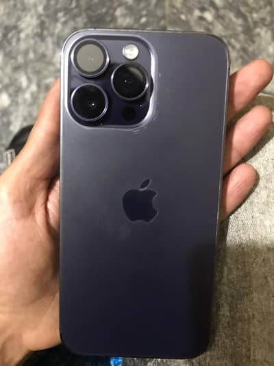 iPhone 14 pro max Deep purple jv 128gb