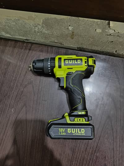 Guild 18V Cordless Impact Drill, It fea