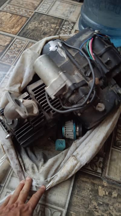 110 cc Auto Bike Engine