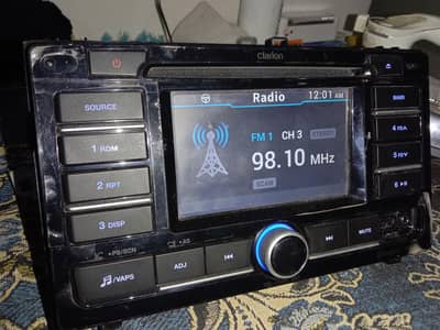 Toyta Corolla Clarion Genuine Audio System Usb, Bluetooth,Aux,Dvd
