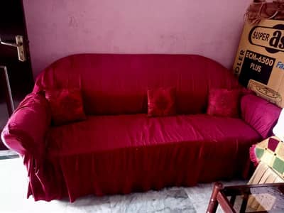 5 seater sofa set with cover