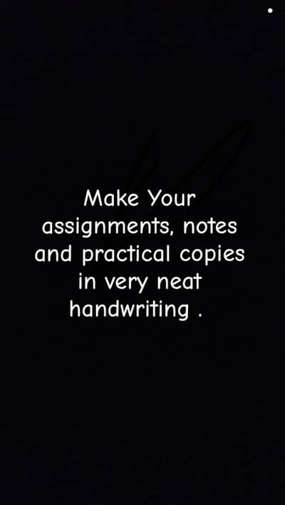 Make Your assignments  in  no Time . neat handwriting