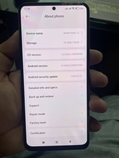 Xiaomi Redmi Note 12