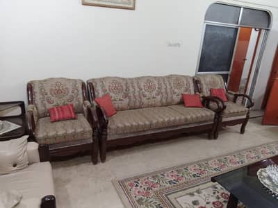 3 Seater Sofa with chairs