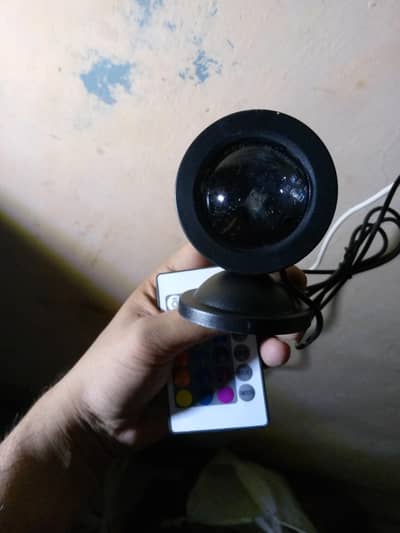 projector room light with remote