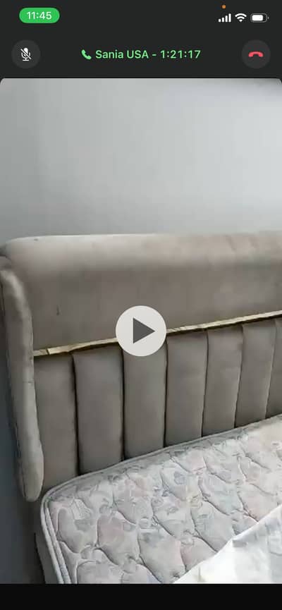 Bed set with matress