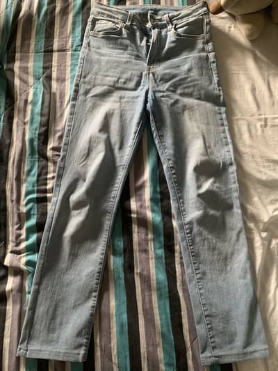 Vintage Faded Blue Men's Jeans - 28-29 waist