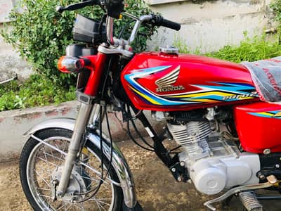 Honda 125 argent sale number 03, 24, 63, 41 6 80