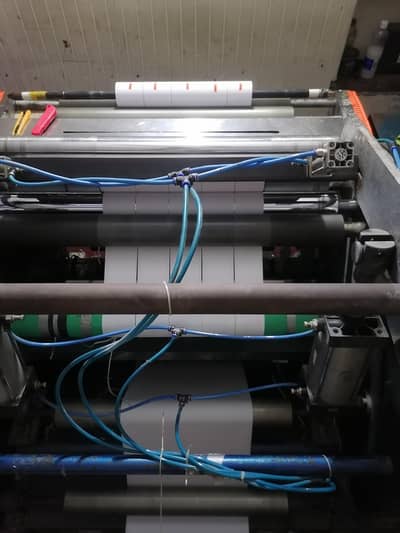 Slitting machine reminder thermal paper