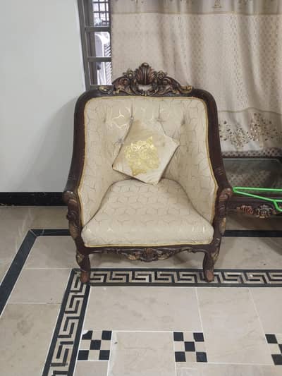 5 seater new Taali wood  sofa set for sale