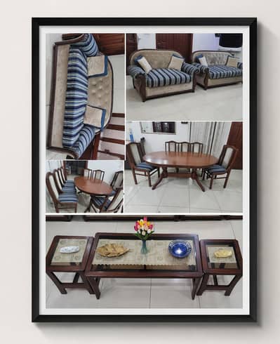 Sofa Set | center table | dining table | home furniture for sale