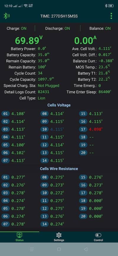 Lethium battery for bike