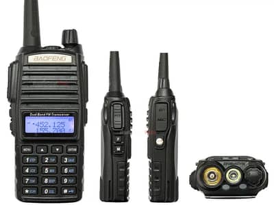 Baofeng UV-82 Walkie Talkies 8W dual band, dual ptt, 5-8km range 1 pcs