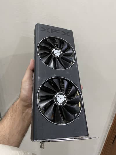 Rx 5700xt fans spin no display