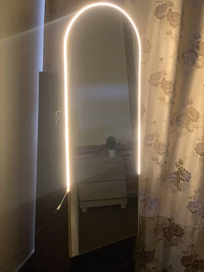 New style long mirror dressing mirror with Lights installed for sale