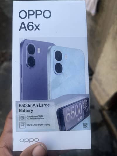 Oppo a6x 4/128gb for sale complete box 10/10 10 months warranty