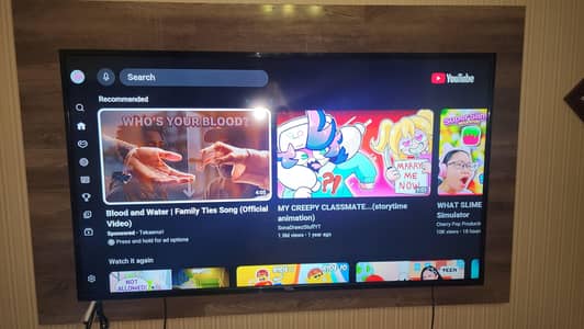 TCL original 55 inch LED with android game box and controllers