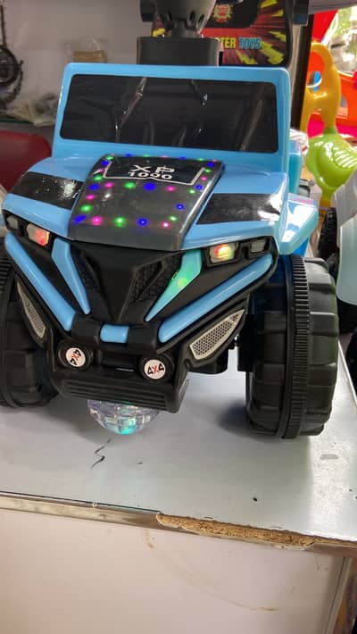 Musical cars and jeep