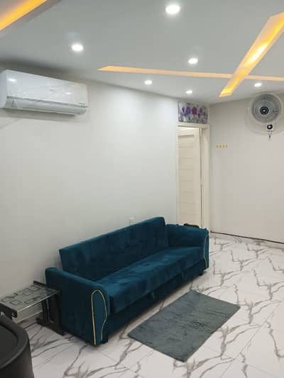 One Bedroom Luxury Fully Furnished Apartment Available For Rent in Nishtar Block Bahria Town Lahore