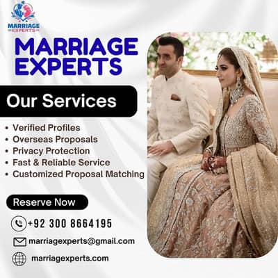 Trusted Marriage Experts – Rishta Services Available
