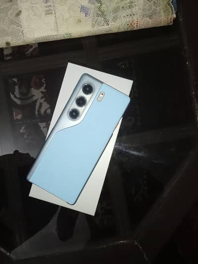 Tecno Camon 40 pro Glacier White Color with Complete Box