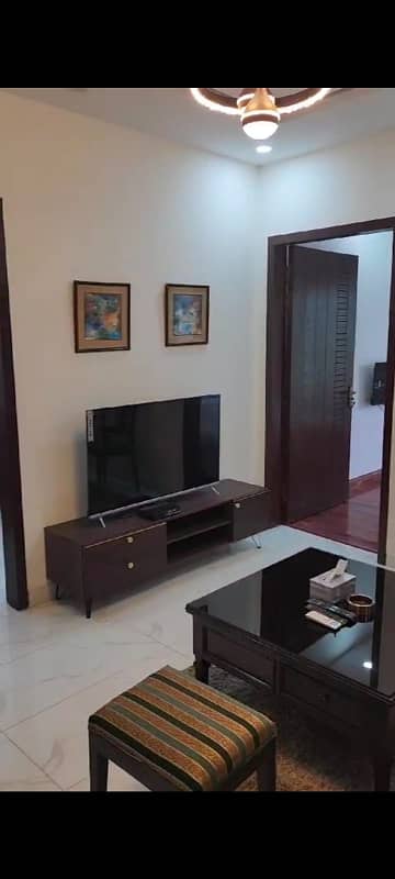 2 BED FURNISHED APARTMENT NEAR GADDAFI STADIUM LAHORE