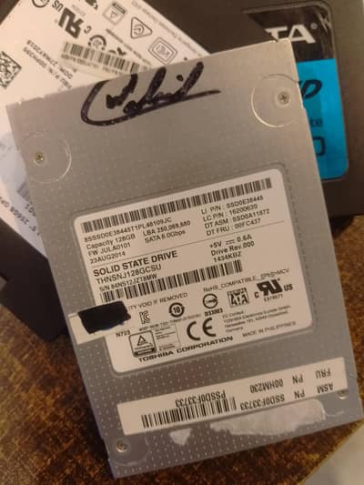 Toshiba 120GB SSD with 100% Health