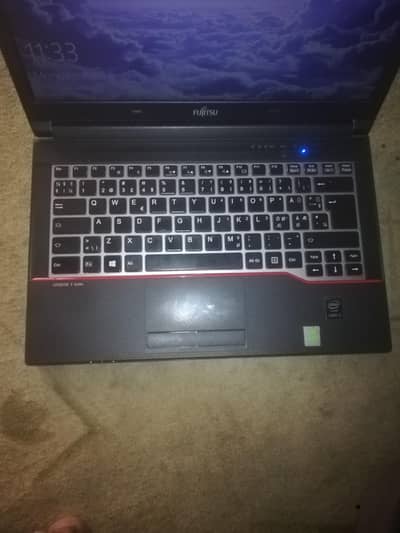 fujitsu core i3 Laptop 4gb ram 500gb hdd 14 display