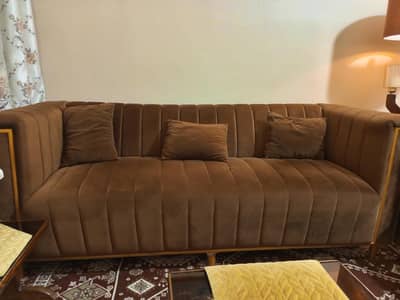 brown sofa set