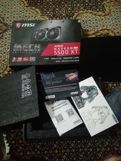 Rx 5500xt 8gb MSI mech Sealed