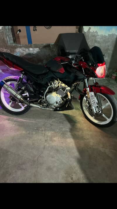 Ybr 2017 model full modify double samn