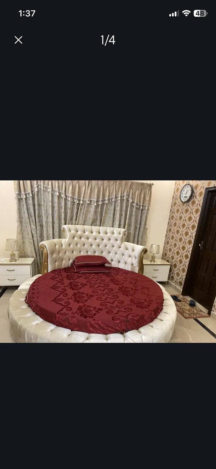 Bed with dressing table 1