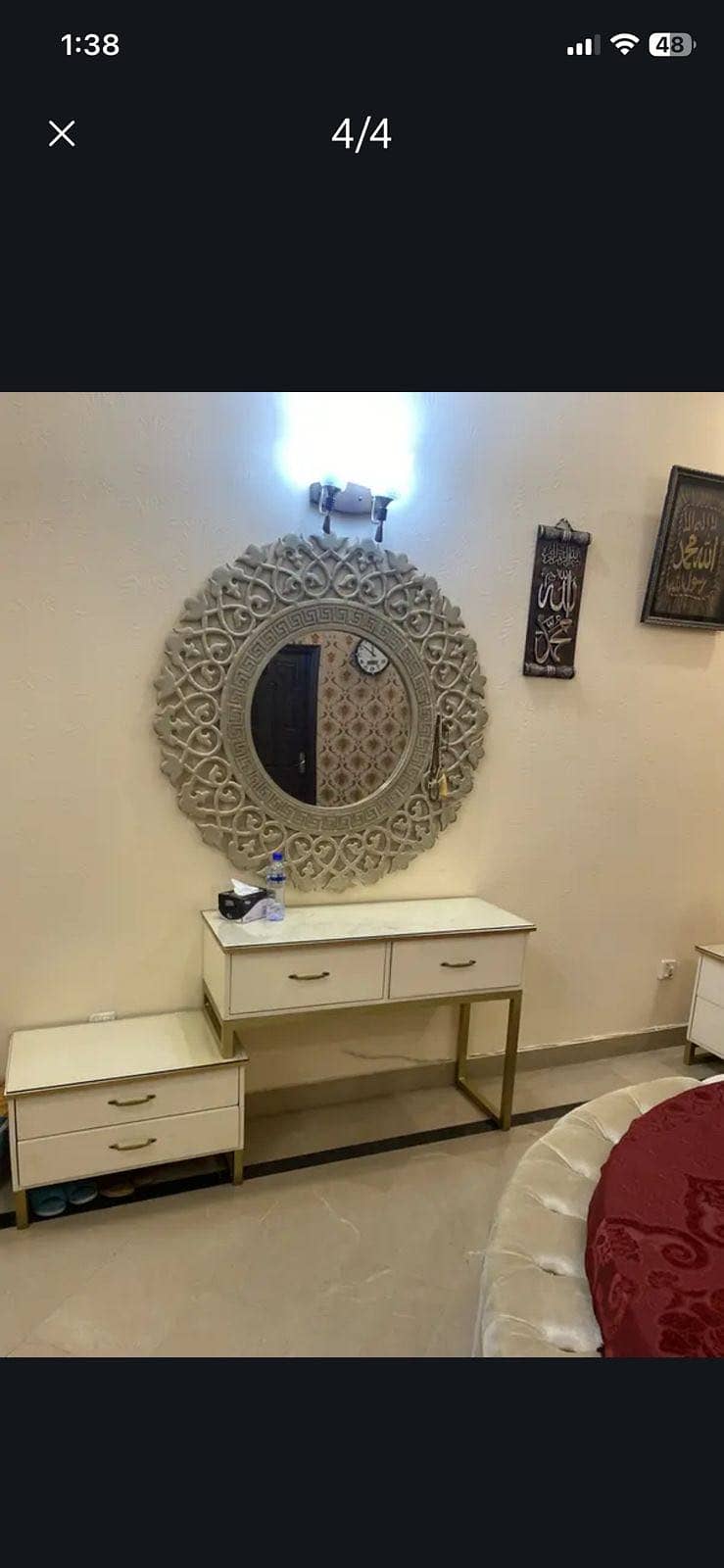 Bed with dressing table 2