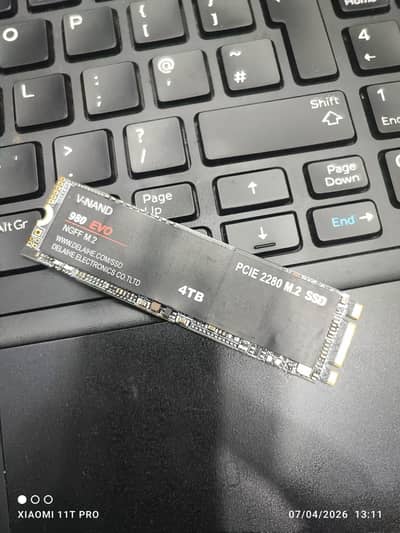 4TB SSD NVME DOUBLE CUT WUTH 100% HEALTH