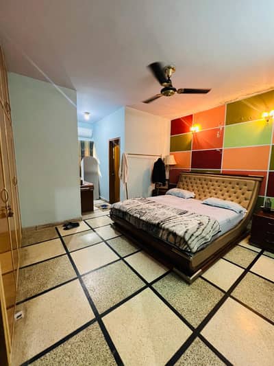 Premium Location 10 Marla House with Solar System Installed Zero Electricity Bill for Rent in Model Town Lahore