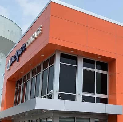 Wall/cladding/front/elevation/building/shop/facde/sign3d/acp/aluminium