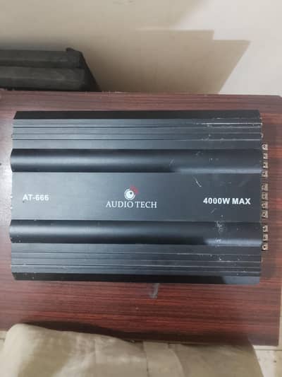 Amplifier 4 challan for car