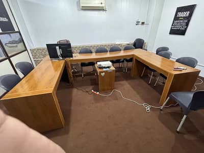 Conference setup/Office Table Office Table with Chairs–Premium Quality
