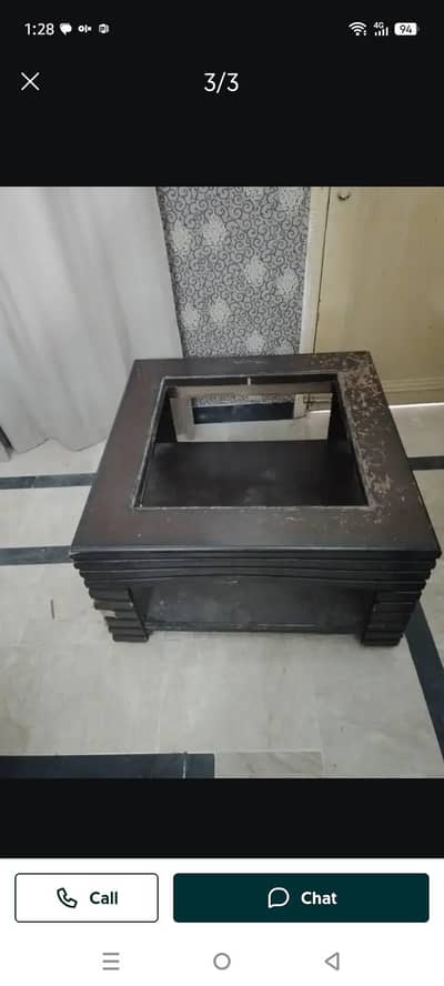 Center Table For Sale Without Mirror  condition  10/8  location i-10/1