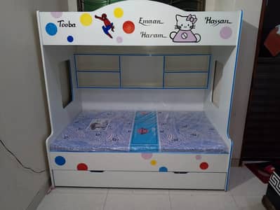 Bunker bed  |  Baby bed | kid wooden bed | Double bed