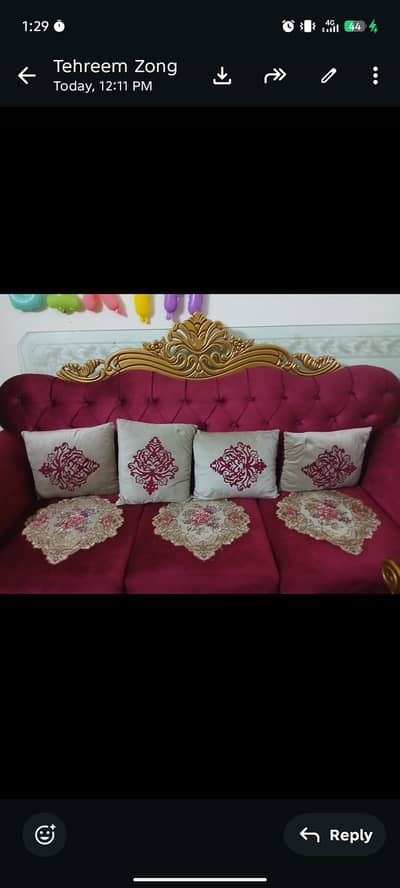 Sofa Set Deco paint